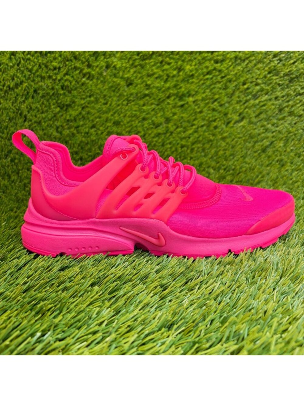 Nike Air Presto Women Size 7 Triple Pink Athletic Running Walking Shoes Sneakers